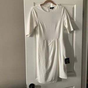 White lulus short sleeve dress - size Medium